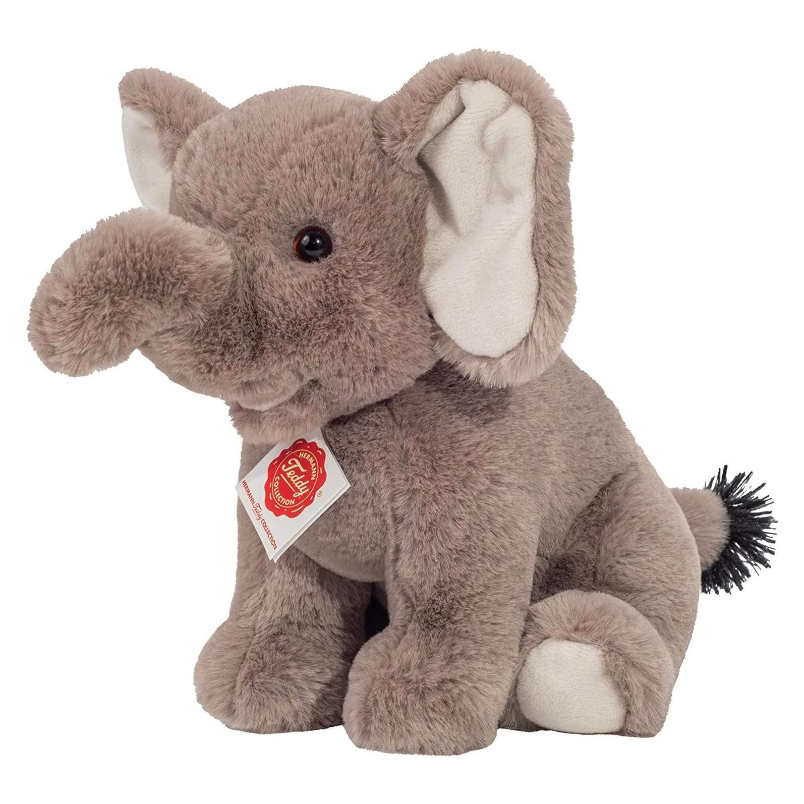 Teddy Hermann Elefant sitzend (12 cm) (TH907435)