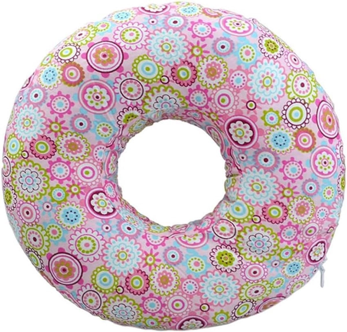 Donutkussen voor oorpiercing voor pijnverlichting en comfortabel herstel bij zijslapers