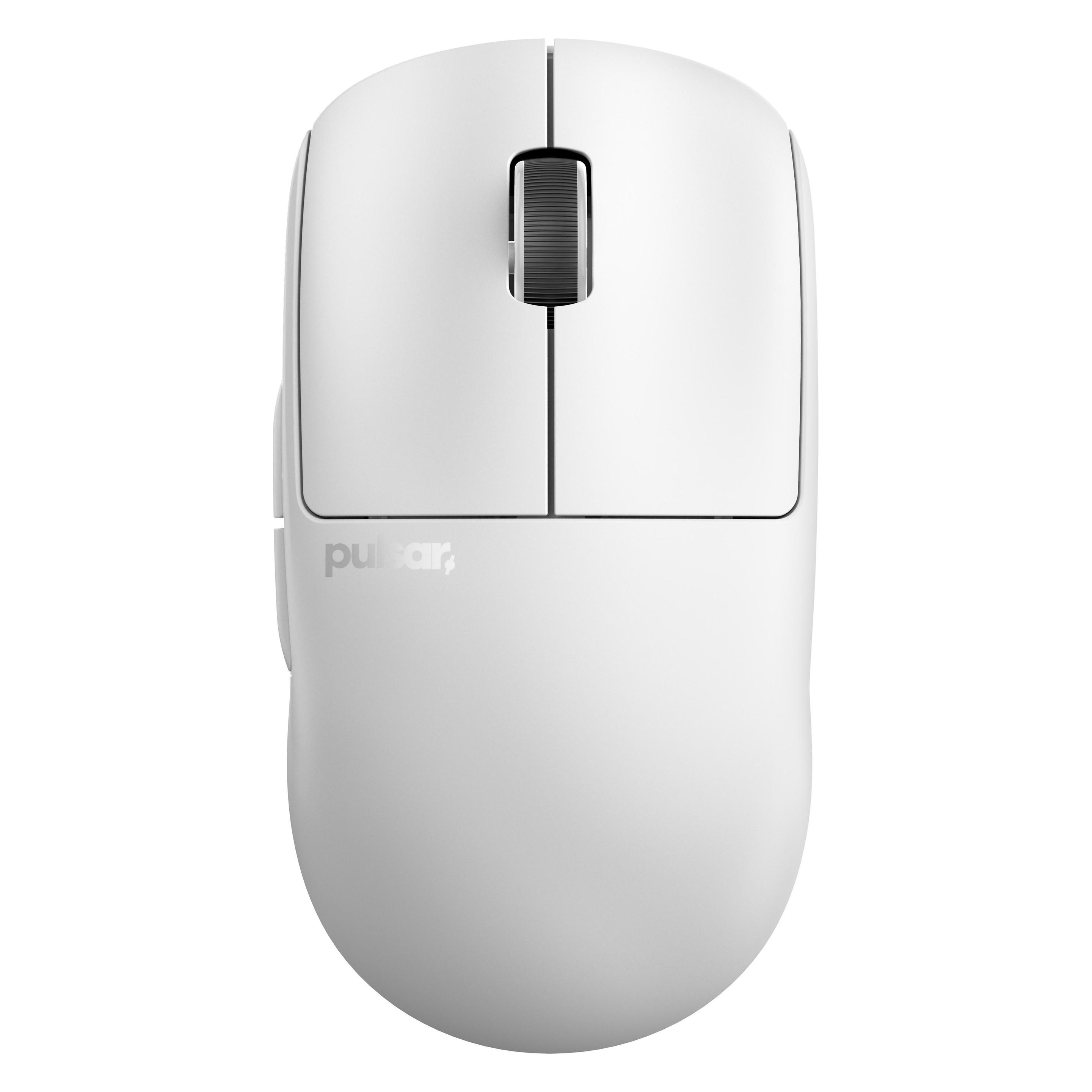 Pulsar X2 CRAZYLIGHT Wireless Medium (Uyuni White) - Gaming Mus - Optisk - 5 knapper - Hvid (Kabellos) (PX2CL202)