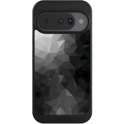 Nivocase Hülle für Google Pixel 10 Handyhülle NIVOcore Case Schwarz Mosaik Muster Tarnmuster (Google Pixel 10), Smartphone Hülle, Schwarz