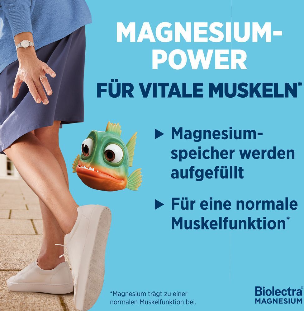 Biolectra Magnesium 150 mg Zitrone Brausetabletten 40 St