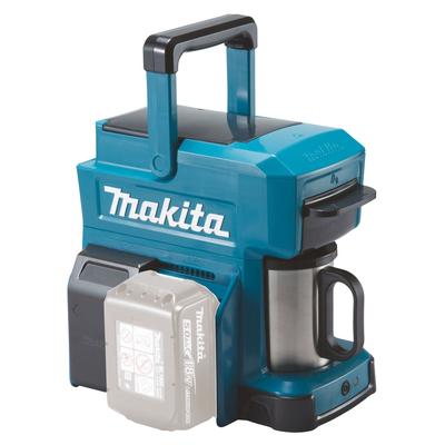 Reisekaffeemaschine MAKITA "DCM501Z Akkubetrieben 18V", bunt (türkis, schwarz), B:18,7cm T:24,3cm, Kaffeemaschinen, ohne Akku und Ladegerät