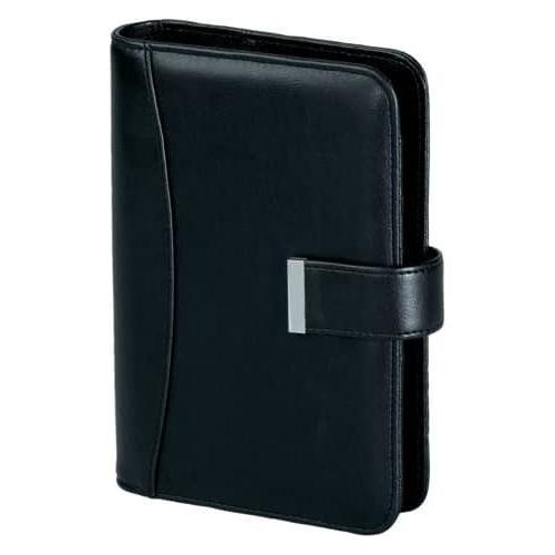 BSB-Obpacher Timer Kompakt ca. A6 Classic schwarz (A6, 1 Woche / 2 Seiten) (02-0416)