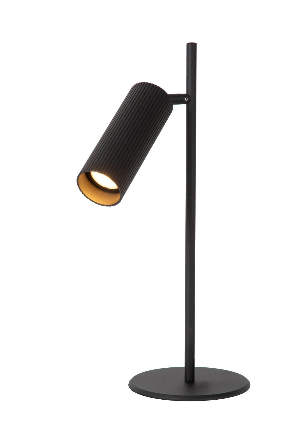 Lucide CLUBS Bureaulamp - Zwart - Aluminium - GU10