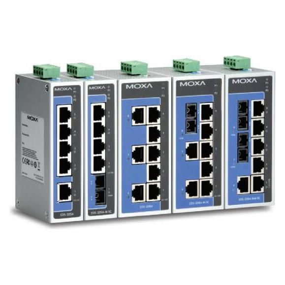 Moxa EtherDevice Switch EDS-205A-S-SC-T - Switch (5 Ports) (EDS-205A-S-SC-T)