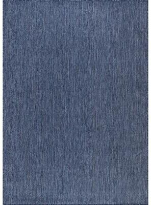 Beverly Rug Aloha Washable Solid Indoor Outdoor Area Rug Patio Deck Living Room