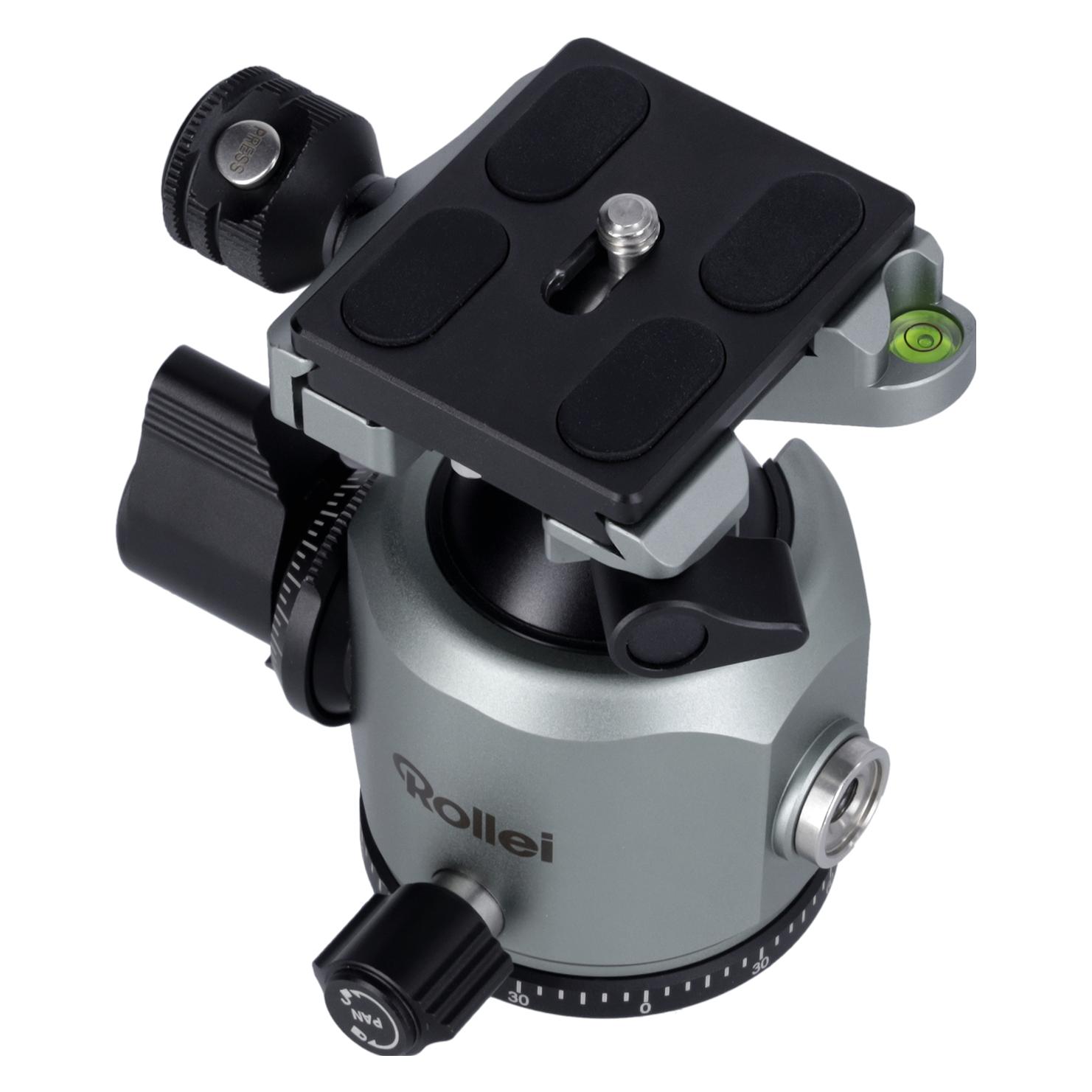 Rollei Stativkopf | für Lion Rock Traveler Pro (Kugelkopf, Panoramakopf) (69049916)