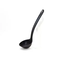 Suppenkelle aus Kunststoff Schwarz 320mm – Küchenutensil Schöpflöffel für Gastronomie & Haushalt 1 Stück