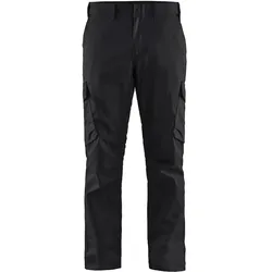Stretch Bundhose "1444" Industrie - D92 - schwarz/gelb