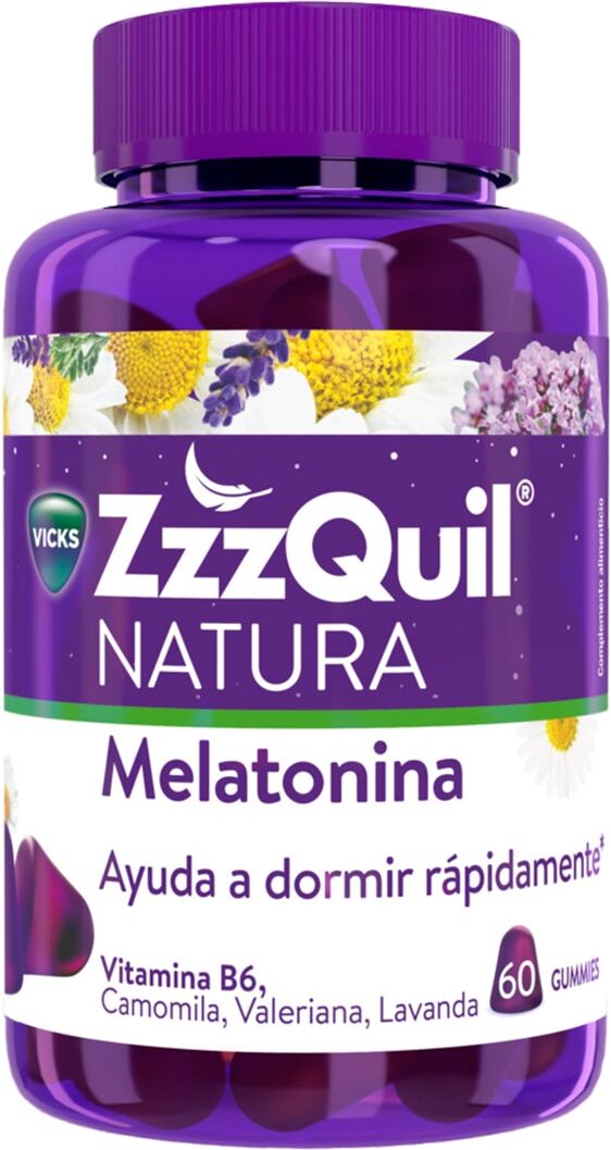 ZzzQuil 60 Gummies Natura Melatonina .