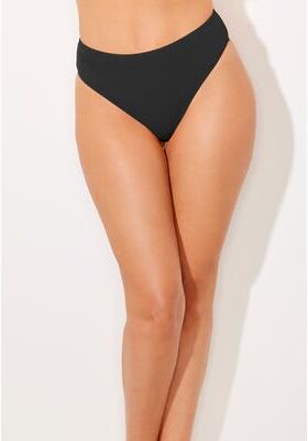 Plus Size Women's Hipster Swim Bottom by Swimsuits For All in Black (Size 22)