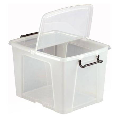 RS PRO 40 Litre Container With Hinged Lid (8252329)