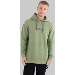 Hurley Fleece Top Printing Press O&O Hoodie malverde Gr. XL