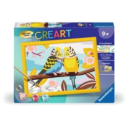 Ravensburger CreArt - Malen nach Zahlen 23994 - Bunte Wellensittiche - ab 9 Jahren