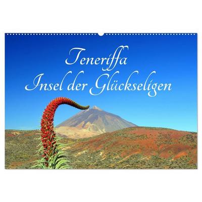 Teneriffa Insel der Glückseligen (Wandkalender 2027 DIN A2 quer), CALVENDO Monatskalender