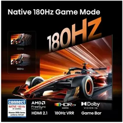 Hisense 75UR9S (75", Mini-LED, 4K), TV, Schwarz, Grau