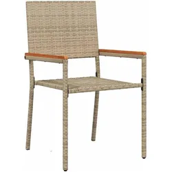 vidaXL, Gartentisch + Balkontisch, Falener (Glastisch) (190 x 80 x 75 cm)