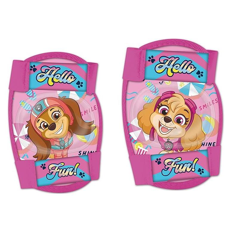 Paw Patrol Schutzausrüstung für Kinder, Farbe: Rosa. (One Size, Ellbogenschoner, Knieschoner) (71964110)