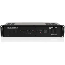 Ecler GPA2-400ES, Stereoverstärker, Schwarz