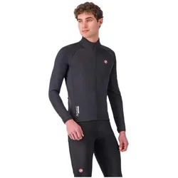 Castelli, Herren, Velojacke, Competizione Jacket (XL), Grau, XL