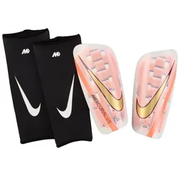 Nike Signature Mercurial Lite Schienbeinschoner weiß/gold