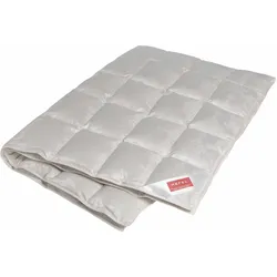 Hefel Luxus Eiderdaunendecke Seide Edeljacqard / 135x200 cm / 480g