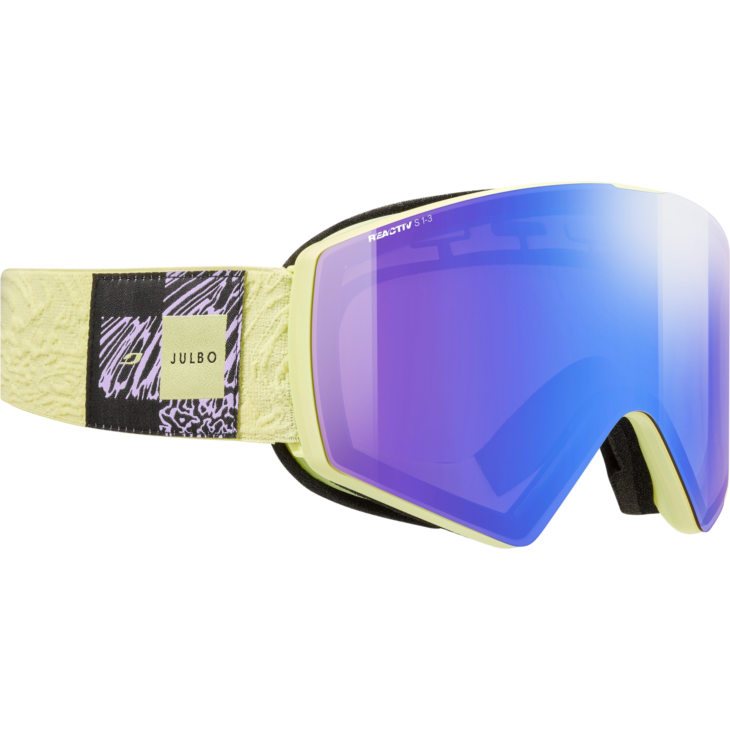 Julbo Cyclon Reactiv HD 1-3 Skibrille Skibrillen gelb Trekking