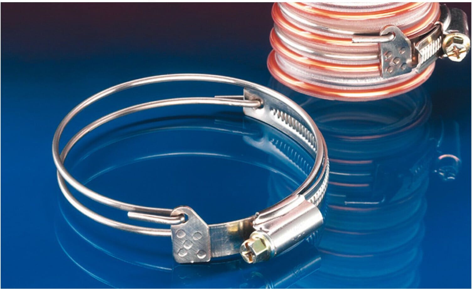 Norres CLAMP 216 Dichtschelle (wasserdicht) für schwere und außen gewellte Spiralschläuche Ø 65mm (21600650000)