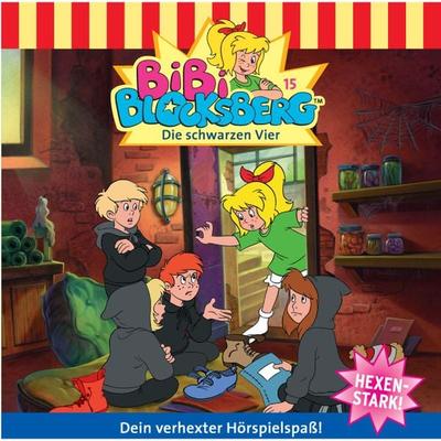 Bibi Blocksberg 15: Die schwarzen Vier - Elfie Donnelly,Ulli Herzog,Susanne Bonasewicz,Hallgerd Bruckhaus, CD, 4001504266158