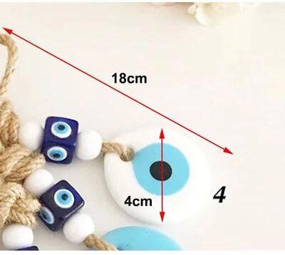 Uplift Treasures Evil Eye Macrame Wall Hanging Decor 9