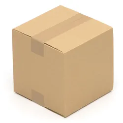 KK Verpackungen 25 Faltkartons 200x200x200 mm - Kartons braun 1 wellig