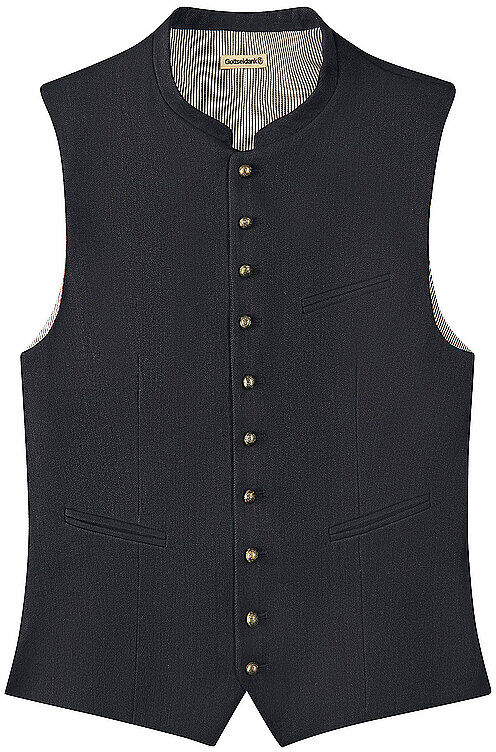 GOTTSEIDANK Trachtengilet KONSTANTIN blau   46 46