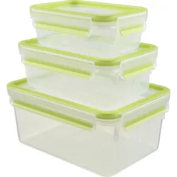 Emsa Frischhaltedosen-Set CLIP CLOSE 2.0 3er