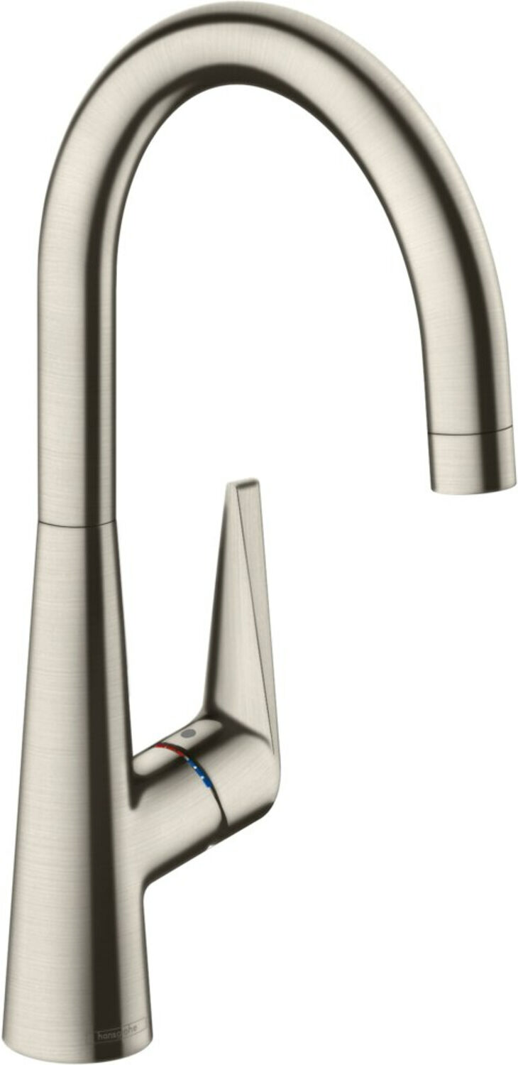 Hansgrohe Spültisch-Einhebelmischer 260 Talis M51 1jet, Edelstahl-Optik (72810800)