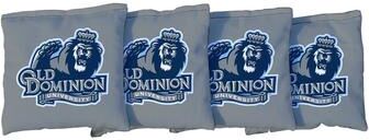 Skip's Garage Old Dominion Monarchs Grey Cornhole Bags