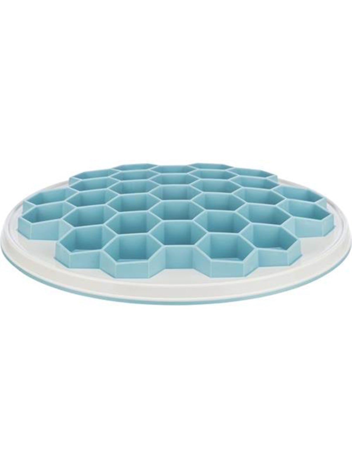 Trixie Slow Feeding Food Plate Hive ø 30 cm. grey/blue