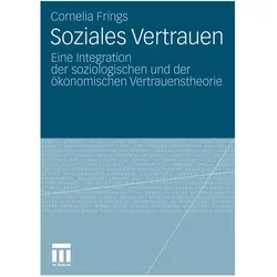 Soziales Vertrauen, Fachbücher von Cornelia Frings