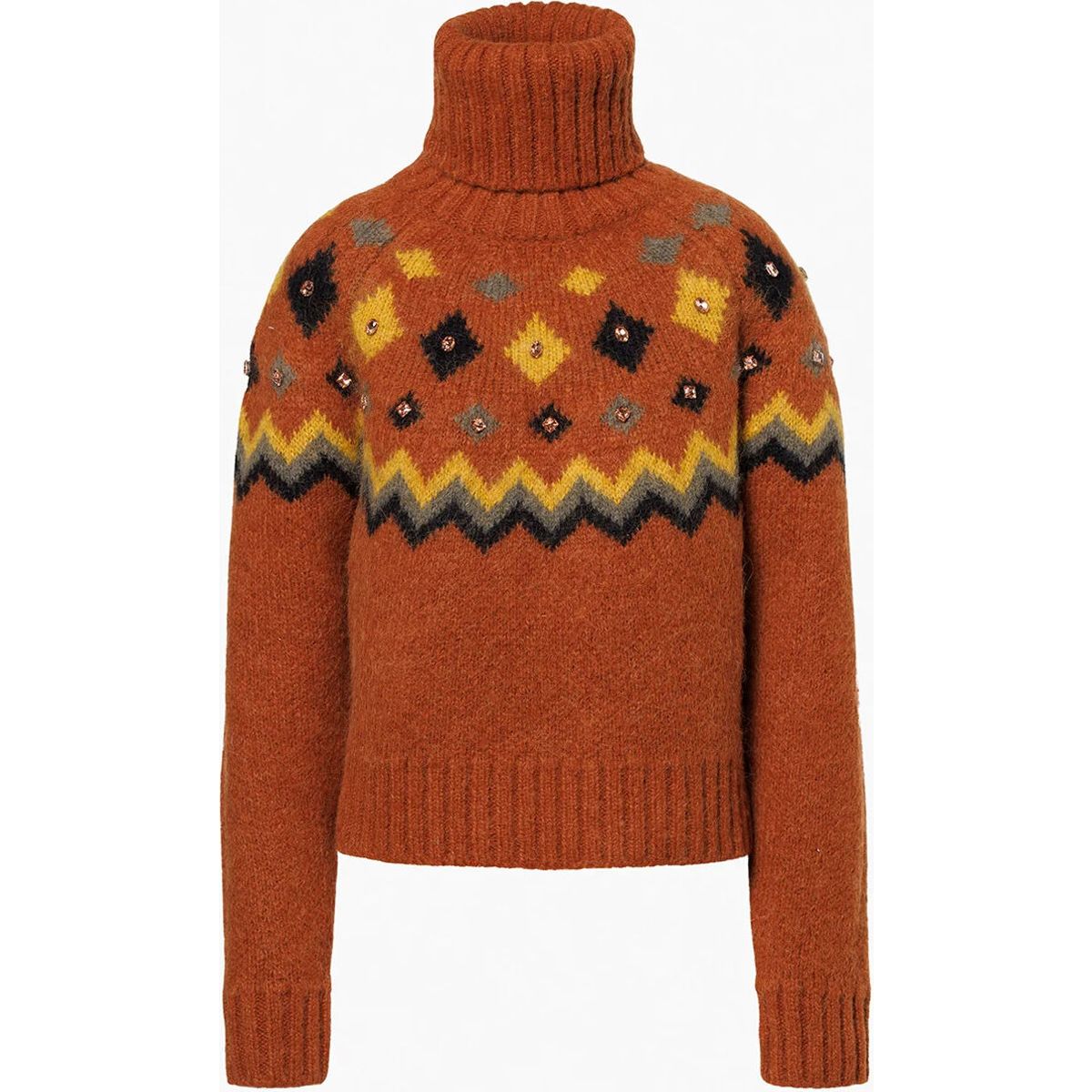 Goldbergh Hanashi Sweater deep mocha (2423) S GB40520263-2423-S