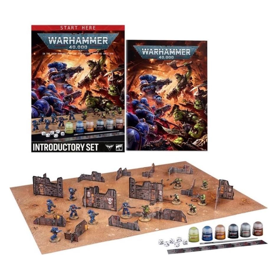 Games Workshop Warhammer 40k - Einsteigerset V.11 (Eng.) (Karton, Kunststoff) (40-04)