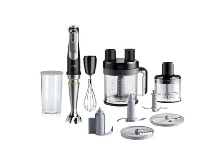 Braun MultiQuick 9 MQ 9195XLI Mélangeur à purée 2 l 1200 W Noir Acier inoxydable
