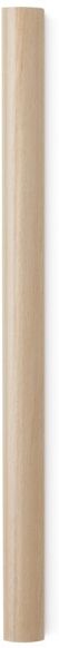 Crayon de menuisier publicitaire en bois de forme ovale Veta beige TAILLE UNIQUE ADULTE