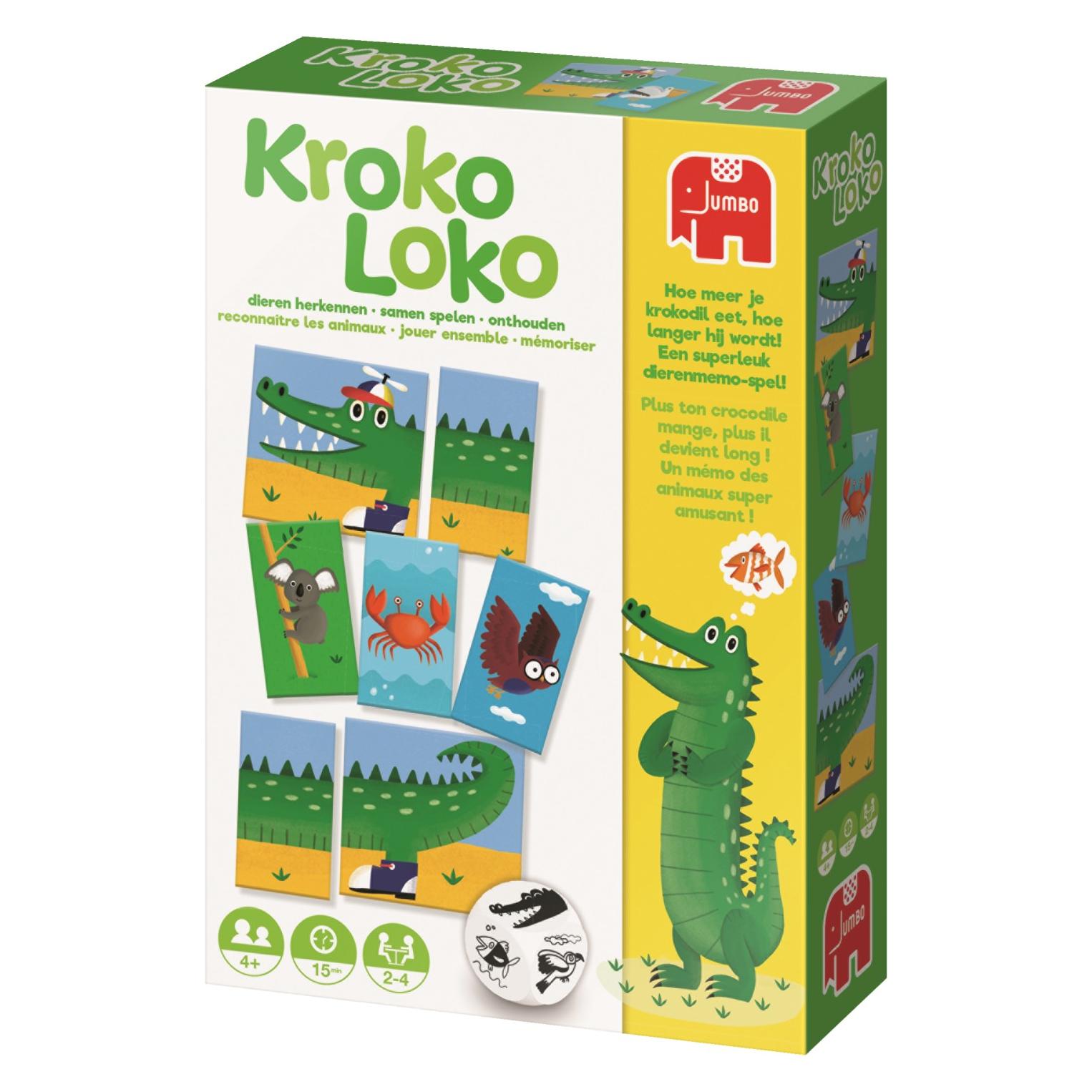 Jumbo Kroko Loko (Französisch, Niederländisch, 2 - 4 Spieler) (19705)