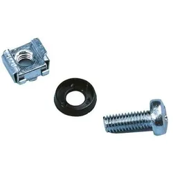 Schäfer Shop 7963300 19Z Befestig.set Lochraster M6x12 VE50, Serverschrank Zubehör