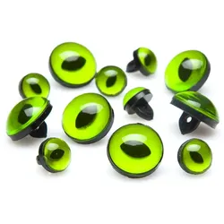 Hochwertige Katzenaugen, 10 + 16 mm, 12 Stück