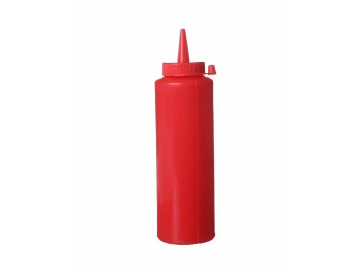 Hendi Saucenflasche rot 700ml, 24cm – Gastro Küchengeräte Zubehör