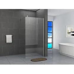 Fa-Bausysteme Walk-In Glas Dusche Klarglas 140 cm