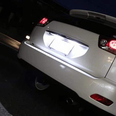 All Categories Goods Waterproof Rear LED License Plate Light, White, SMD LED, Black Waterproof Rear LED License Plate Light, White, SMD LED, Black