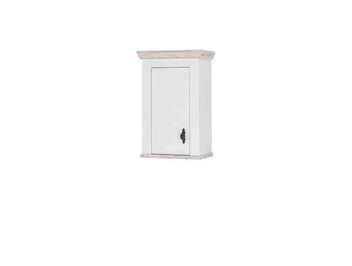 Mid.you Küchenoberschrank Florenz, Weiß, Pinien, 1 Fächer, 55x85x34 cm, hängend, Küchen, Küchenmöbel, Küchenschränke, Küchenoberschränke
