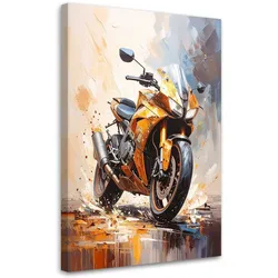 LEINWANDBILD Sport Motorrad 40x60cm