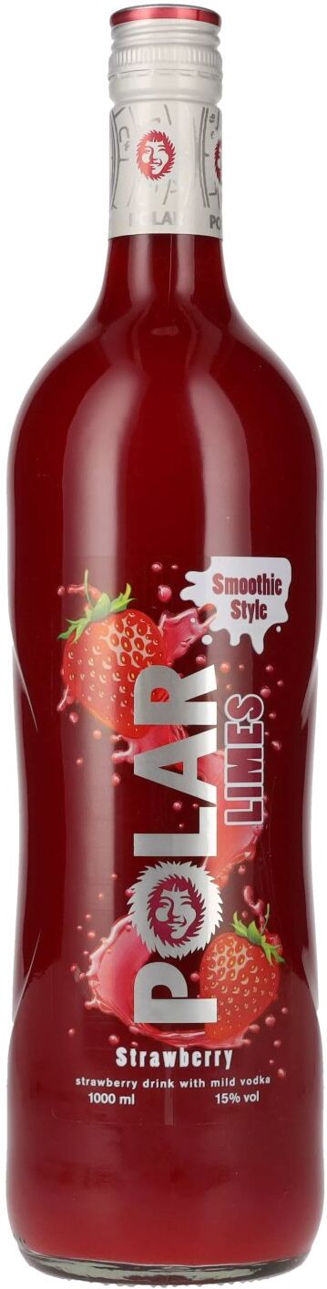 Berentzen Polar Limes Strawberry Smoothie Style 15% Vol. 1l